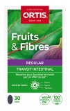 Ortis Fruits & Fibres Regular Transit Intestinal 30 Comprimés