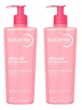 Gel Nettoyant Apaisant sans Savon Bioderma Créaline Lot de 2 x 500 ml