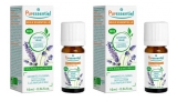 Huile Essentielle Bio de Lavande Vraie - Lot de 2 Flacons de 10 ml