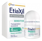 Etiaxil Détranspirant Aisselles Peaux Sensibles Transpiration Excessive Roll-On 15 ml