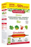 Super Diet Superdiet Quatuor Vigne Rouge Circulation Bio 20 Ampoules +10 Offertes