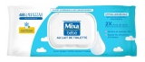 Mixa Bébé Lingettes au Lait de Toilette 48 Unités