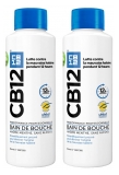 CB12 12 Heures Rinçage buccal Lot de 2 x 500 ml