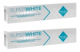 Superwhite Lot de 2 x 75 ml Dentifrice Blanchissant & Anti-Plaque Original au Fluor