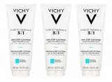Vichy Pureté Thermale Démaquillant Intégral 3en1 pour Peau Sensible Lot de 3 x 300 ml