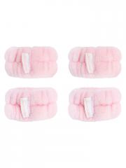Brushworks Bracelets de Lavage Microfibre 4 Produits - Boîte 4 bracelets