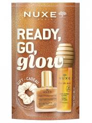 Nuxe Reve de Miel Lippenbalsam 10 ml + Prodigieuse Or Trockenöl 10 ml Geschenkset 10