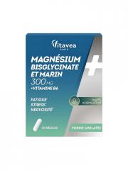 Vitavea Magnésium Bisglycinate & Marin + Vitamine B6 60 Gélules - Boîte 60 Gélules