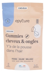 Epycure Gummies Cheveux & Ongles Sans Sucres - 1 Mois - 60 Gummies - 2/Jour