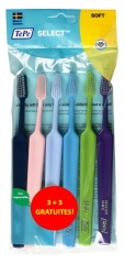TePe Select 6 Brosses &agrave; Dents Soft dont 3&nbsp;Offertes