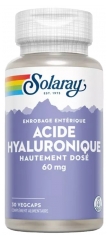 Solaray Acide Hyaluronique Hd 60 mg - 30 Caps. V&eacute;g.