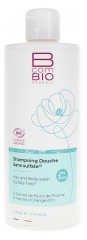 BcomBIO Shampoing Douche Sans Sulfate Corps et Cheveux Bio 500 ml
