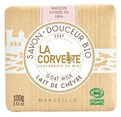 La Corvette Savon Douceur Bio Lait de Ch&egrave;vre &ndash; 100 g Cosmos Organic