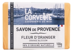 La Corvette Savon de Provence Extra Doux &agrave; la Fleur d'Oranger 100g
