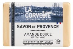 Savon de Marseille &agrave; l'Amande Douce 100g
