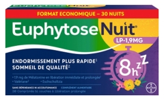Bayer Sant&eacute; Euphytosenuit&reg; Lp 1,9 mg M&eacute;latonine 30 Comprim&eacute;s &agrave; Lib&eacute;ration Prolong&eacute;e
