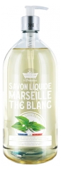 Les Petits Bains de Provence Savon Liquide Th&eacute; Blanc 1 L