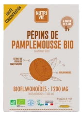 Nutrivie Ampoules 10 ml - P&eacute;pins de Pamplemousse Bio