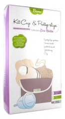 Kit eco-friendly pour une protection intime pratique et &eacute;cologique

