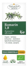 Huile Essentielle Bio de Romarin 1,8 (Rosmarinus officinalis) - 10 ml
