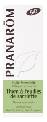 Pranar&ocirc;m Huile Essentielle Thym &agrave; Feuilles de Sarriette Bio Thymus Satureioides Sommit&eacute; Fleurie 10 Ml...