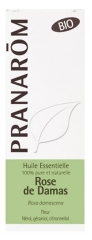 Pranar&ocirc;m Huile Essentielle de Rose de Damas Bio Rosa Damascena Distillation Des P&eacute;tales de Fleurs 5 ml
