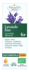 Huile Essentielle Bio de Lavande Fine (Lavandula officinalis) 10 ml