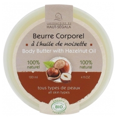 Laboratoire du Haut-S&eacute;gala Beurre Corporel &agrave; l'Huile de Noisette Biologique 120 ml