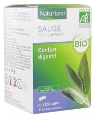 Naturland Sauge Bio 75 V&eacute;g&eacute;caps