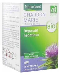 Compl&eacute;ment Alimentaire &agrave; base de Chardon-Marie Bio - 75 capsules v&eacute;g&eacute;tales