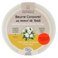 Laboratoire du Haut-S&eacute;gala Beurre Corporel Mono&iuml; de Tahiti Biologique