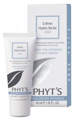 Aqua Phyt's Cr&egrave;me Hydra Riche 24H Peaux D&eacute;shydrat&eacute;es Bio 40 ml
