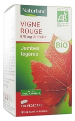 Vigne Rouge Bio - 150 v&eacute;g&eacute;caps