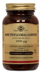 Solgar Vitamine B12 (M&eacute;thylcobalamine) 1000 ?g Comprim&eacute;s &agrave; Croquer