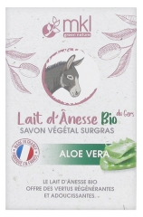 Mkl Green Nature Ls13 Savon Surgras Lait d'&Acirc;nesse Bio 100 g Aloe Vera