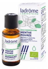 Ladr&ocirc;me Huile Ess. Menthe Poivr&eacute;e Partie A&eacute;rienne Fleurie 30 ml Fr/Nl