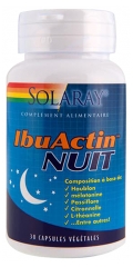 Solaray Ibuactin Nuit - 30 Caps. V&eacute;g.