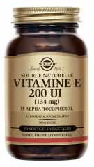 Solgar Vitamine E 200 Ui Softgels V&eacute;g&eacute;tales