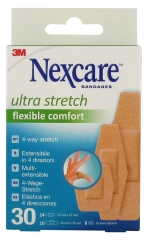 Pansements 3M Nexcare Tissu &Eacute;lastique Extra Confort 25 unit&eacute;s