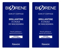 Brillantine &agrave; l'Huile de Jojoba et d'Argan Lot de 2 x 50 ml