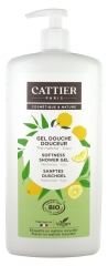 Cattier Gel Douche Douceur Parfum Th&eacute; Matcha - Yuzu - 1L?