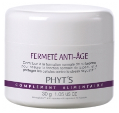 Compl&eacute;ment Alimentaire Fermet&eacute; et Anti-&Acirc;ge en Capsules V&eacute;g&eacute;tales - 60 Capsules