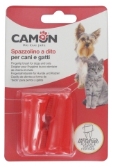 Gants de Brosse &agrave; Dents pour Animaux de Compagnie - Pack de 2 Gants de Brosse &agrave; Dents pour Chiens et Chats