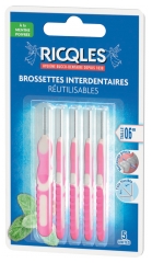 Ricql&egrave;s Brossettes Interdentaires R&eacute;utilisables 5 Unit&eacute;s