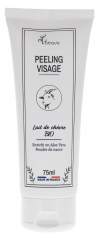 Lhbeauty Peeling Visage au Lait de Ch&egrave;vre Bio et Poudre de Nacre