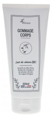 Lhbeauty Gommage Corporel au Lait de Ch&egrave;vre Bio Enrichi en Huile de Cam&eacute;lia et de S&eacute;same et Aux Grains de Coques d'Argan