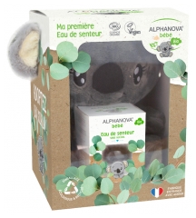 Alphanova Coffret "adoptez un Koala" ma Premi&egrave;re Eau de Senteur Bio* 
B&eacute;b&eacute; (50Ml + Peluche Koala)