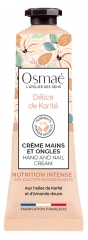 Osma&eacute; Cr&egrave;mes Mains et Ongles D&eacute;lices de Karit&eacute; 30 ml