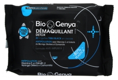 Biogenya Lingettes D&eacute;maquillantes D&eacute;tox 20Pcs