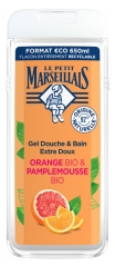 Le Petit Marseillais Extra Doux Douche Orange Bio & Pamplemousse Bio 650 ml